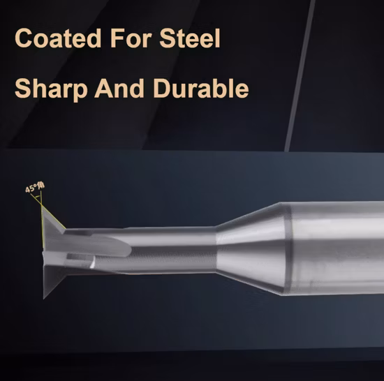 Tungsten Carbide Four Flute HRC55 Standard General Use Square End Mills Milling Cutter for Steel