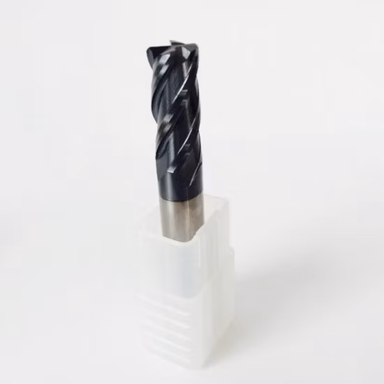 Fresa professionale con raggio angolare in carburo di tungsteno HRC63 per macchinari