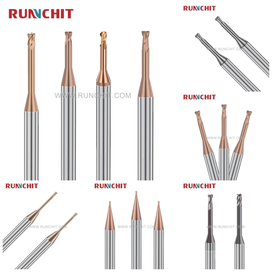 High Quality and Low Price Solid Carbide End Mill Cutter Micro Diameter Carbide Endmill CNC Milling Machine Tools Carbide 2/4 Flutes Micro End Mill