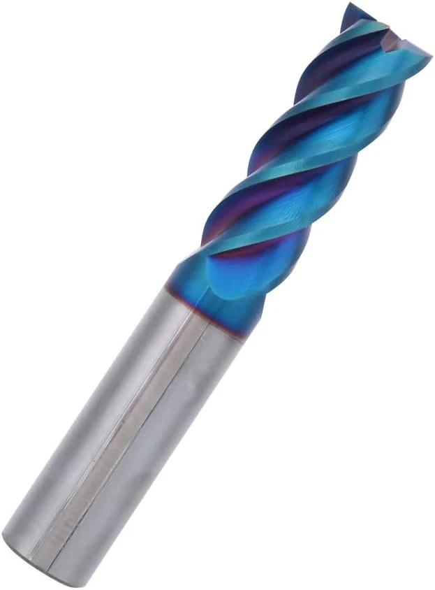 End Mill Nano Coated 4 Flute End Mill CNC Milling Tool