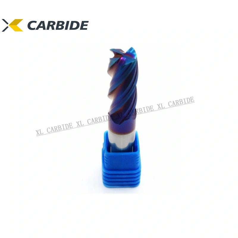 Zhuzhou XL Customized Milling Tools Tungsten Carbide HRC 65 Micro End Mill CNC Cutter
