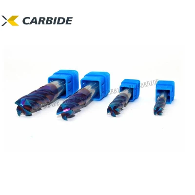 Zhuzhou XL utensili di fresatura personalizzati in carburo di tungsteno HRC 65 micro fresa CNC router