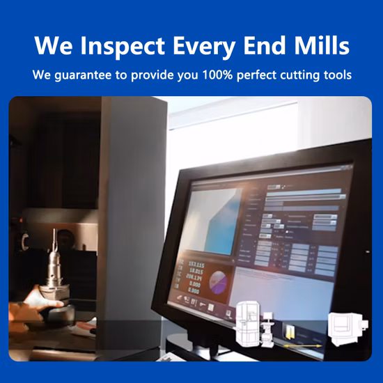 Utensili da taglio in metallo duro integrale CNC 2 eliche HRC60 Micro fresa a sfera